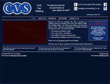 Tablet Screenshot of cvscarvaleting.co.uk